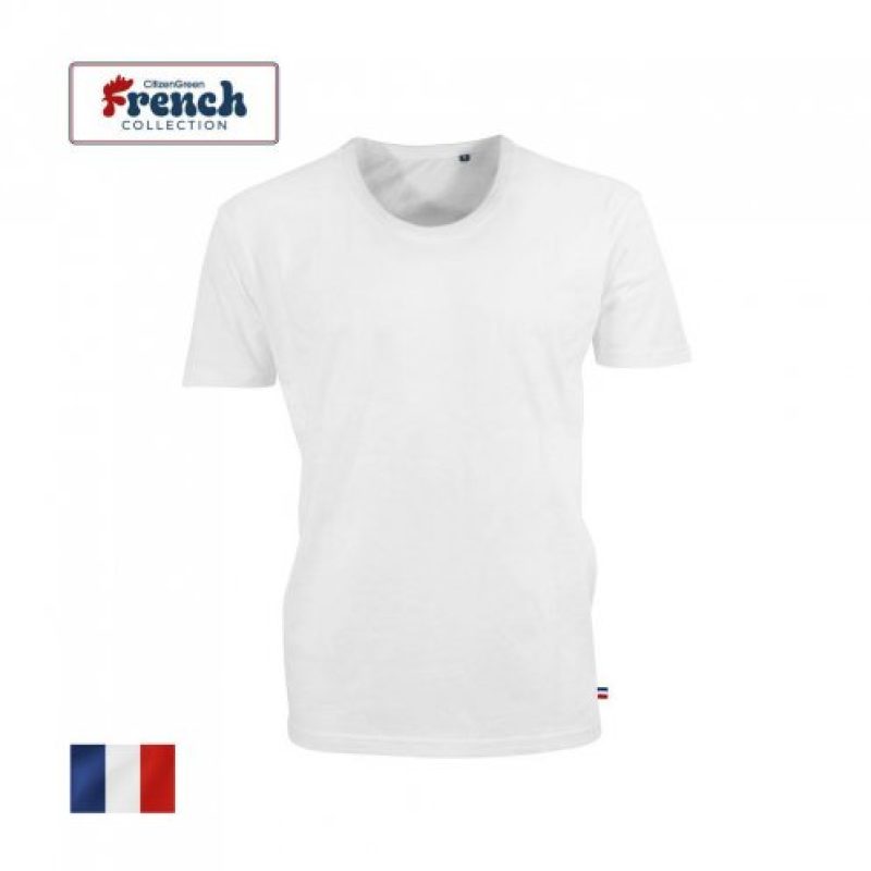 Tee-shirt Made in France Personnalisé par Pan Publicité - Votre Style Français